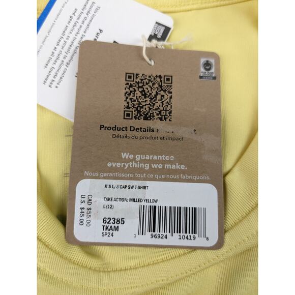 Patagonia Youth LS Capilene Shirt - Mulled Yellow - How to Heal - Large - Picture 2 of 6